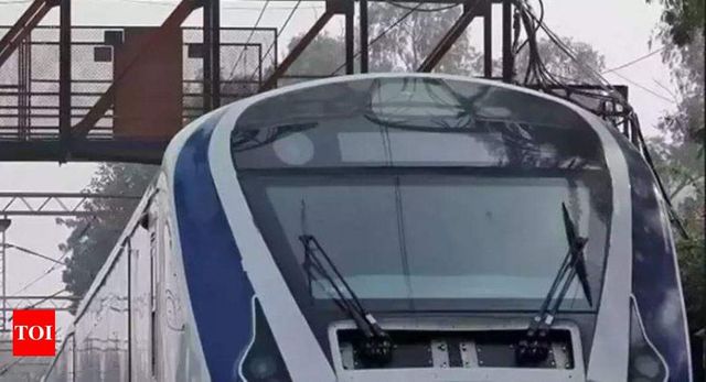 Stones pelted at Vande Bharat Express, third incident in two months