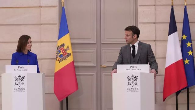 Emmanuel Macron: Franța va deschide o misiune permanentă de apărare la Chișinău în următoarele luni