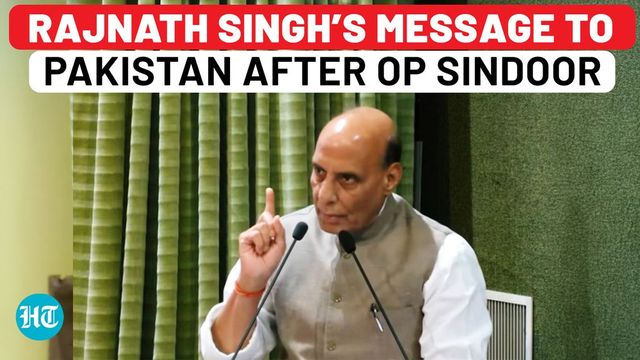 Only targeted those who killed innocents: Rajnath Singh on Operation Sindoor