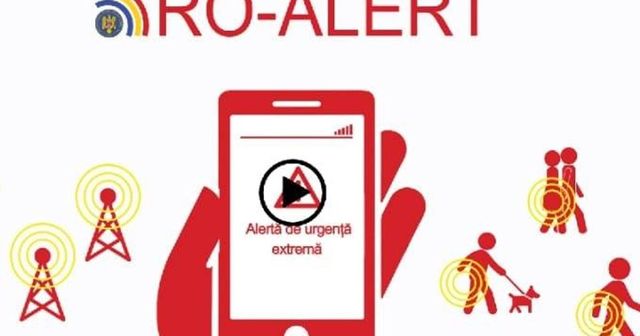 Mesajul RO-Alert de la miezul nopții