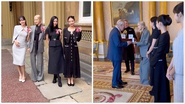 Watch: K-Pop Stars Blackpink Receive Special Honours From King Charles