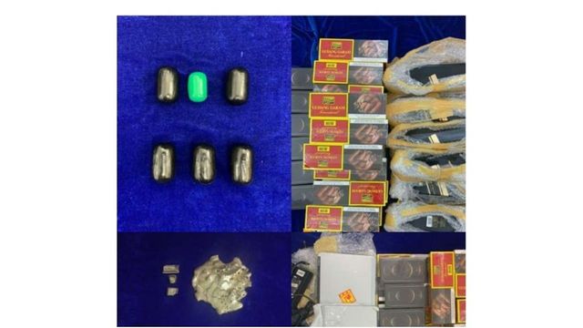 Gold, iPhones, cigarettes worth ₹85 lakh seized