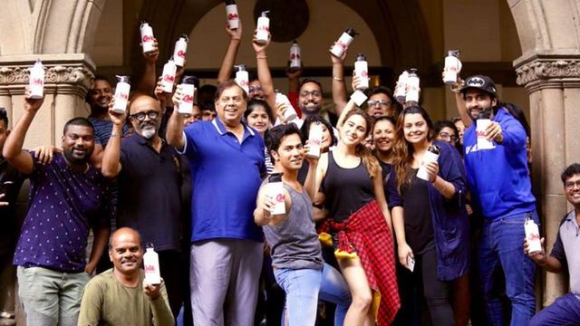 Jackky Bhagnani Makes Coolie No.1 Sets Plastic Free, Varun Dhawan Urges Fans to Follow Suit