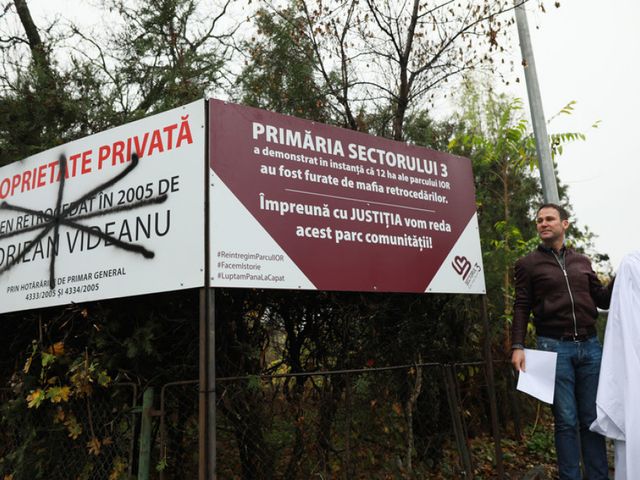 Primarul Sectorului 3, Robert Negoiță, a anunțat că a câștigat definitiv în instanță Parcul Pantelimon