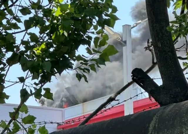 Incendiu puternic la Afi Palace Cotroceni din Capitală