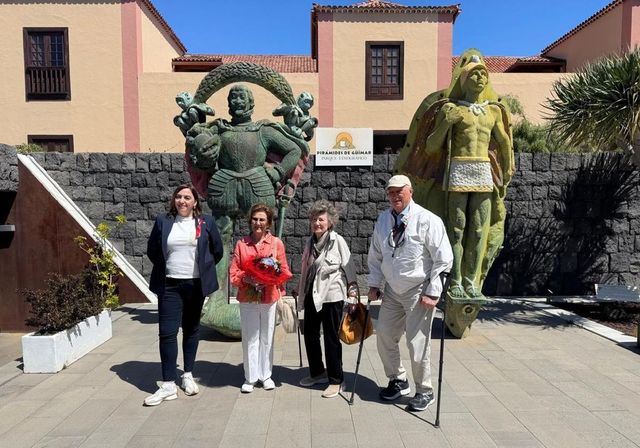 Los Reyes de Noruega visitan Tenerife en secreto para homenajear a un viejo amigo