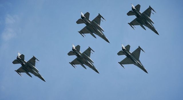 Dronă rusească doborâtă de armata poloneză în timpul unui atac asupra Ucrainei