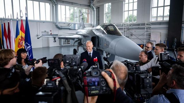 Oroszat fogtak a magyar Gripenek