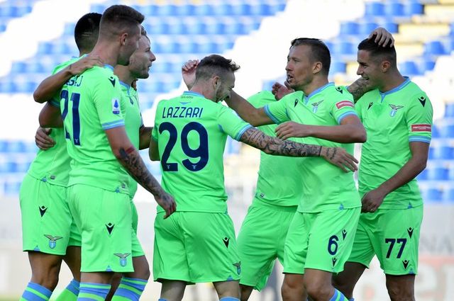 Lazzari e Immobile in rete, la Lazio passa 2-0 a Cagliari