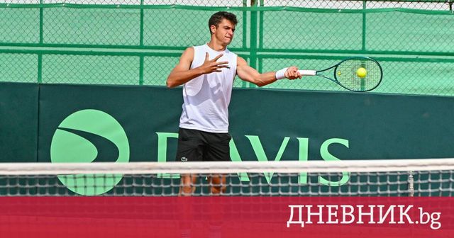 България поведе на Финландия за Купа Дейвис, Алекандър Василев с победа