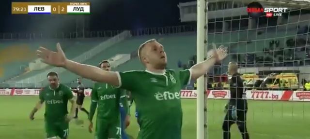Keșeru a înscris golul 100 pentru Ludogoreț și l-a făcut KO pe Adi Popa. VIDEO | Moți, gol din penalty și eliminare