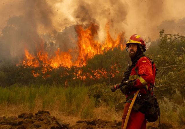 Un estudio confirma la relación del cambio climático con los incendios de agosto