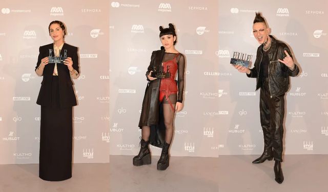 Andreea Bălan a purtat rochia de mireasă la ELLE Style Awards 2019