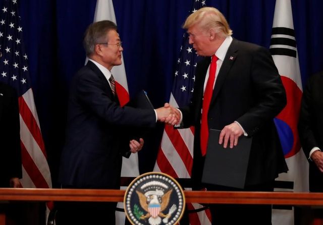 Donald Trump to meet South Korean leader Moon Jae-in in April