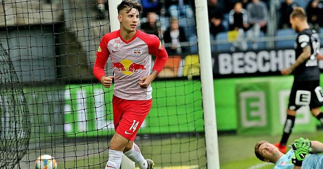 Szoboszlai csereként győztes gólt szerzett a Salzburgban