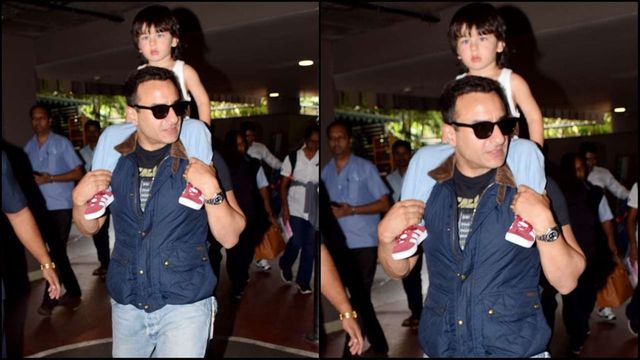 'Enough!' An angry Saif Ali Khan schools paparazzi who wont stop clicking Taimur's pictures