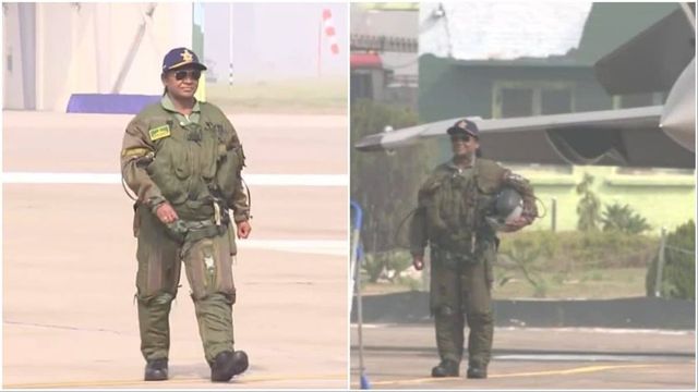 President Murmu Takes Sortie In Rafale Fighter Jet At Ambala Air Force Station