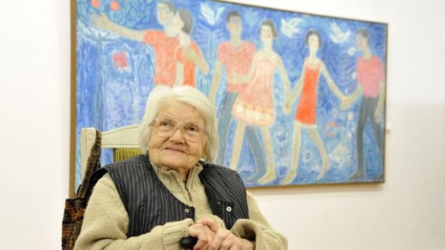 Pictorița Valentina Rusu Ciobanu, decorată de Iohannis cu Ordinul „Meritul Cultural”