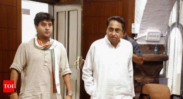 Scindia meets Kamal Nath, discusses flood situation