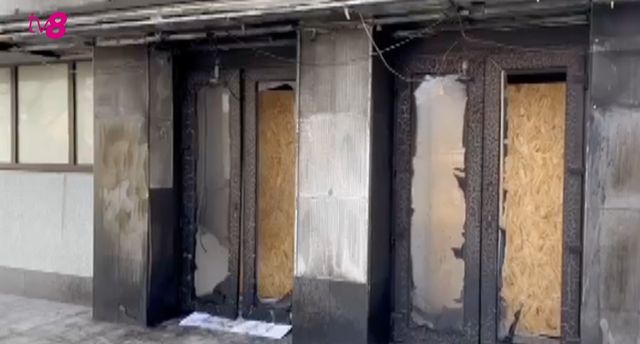 Persoana care ar fi incendiat sediul NATO din Chișinău, reținută