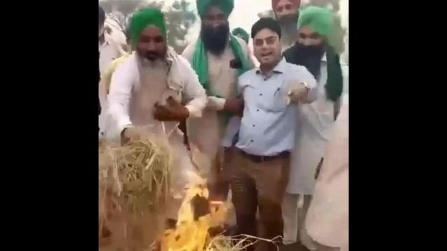 Defiant farmers hold officials hostage, force them to burn stubble in Punjab