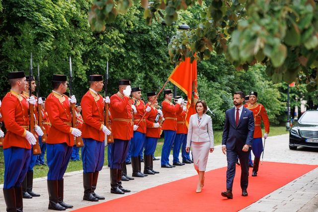 Președintele Sandu, în vizită în Muntenegru – Ambele state merg pe același drum spre UE