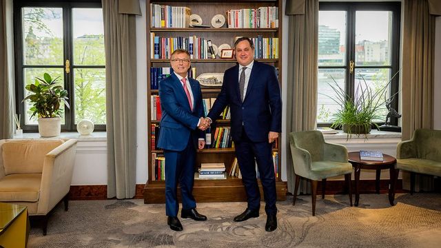 Szakmai egyeztetést tartott Matolcsy György és Nagy Márton