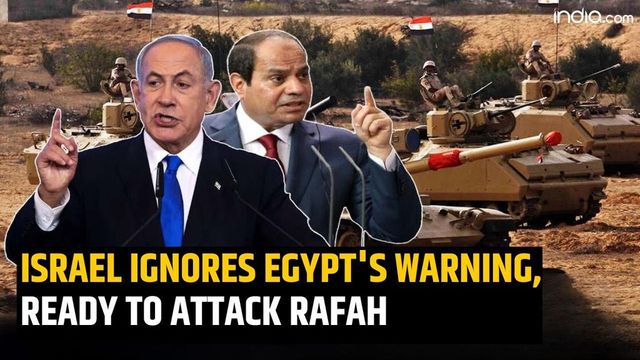 Israel ready to invade Rafah in southern Gaza, ignores Egypt’s warning | Israel- Hamas war