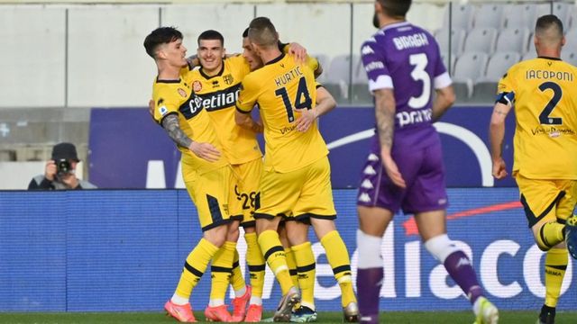 Parma vs AS Roma - Valentin Mihăilă a deschis scorul din centrarea lui Dennis Man