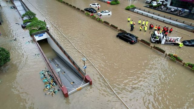 Tens Of Thousands Evacuated As Typhoon Doksuri Batters China