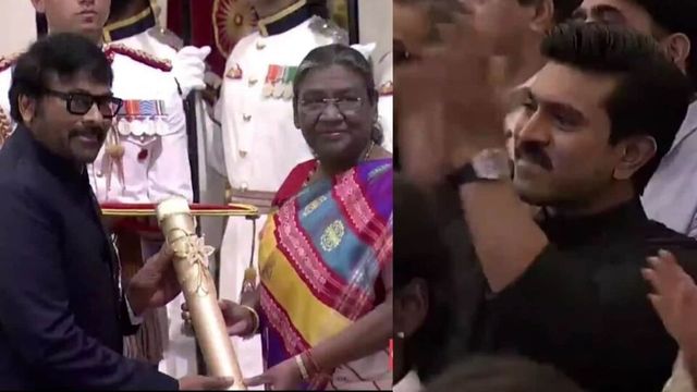 Megastar Chiranjeevi, Veteran Actor Vyjayanthimala Conferred With Padma Vibhushan
