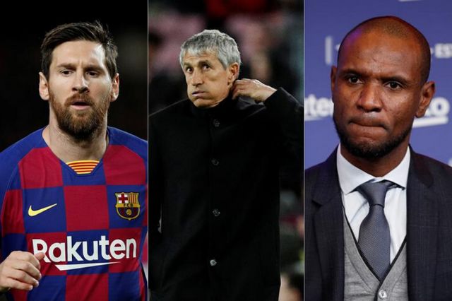 Current Barcelona Coach Quique Setien Refuses to Be Dragged into Lionel Messi-Eric Abidal Controversy