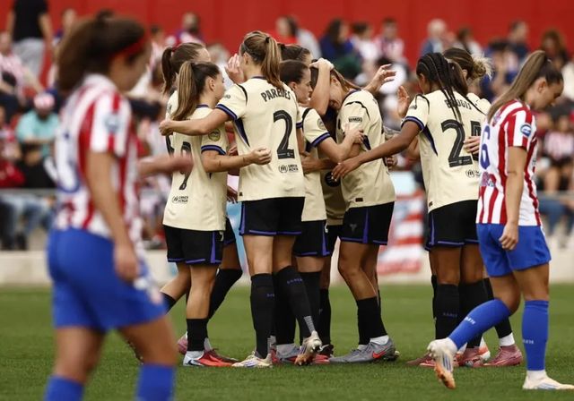 El Barça, 'campeón' de Liga en octubre tras golear al Atlético