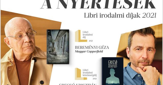 Grecsó Krisztián és Bereményi Géza kapták a Libri irodalmi díjait