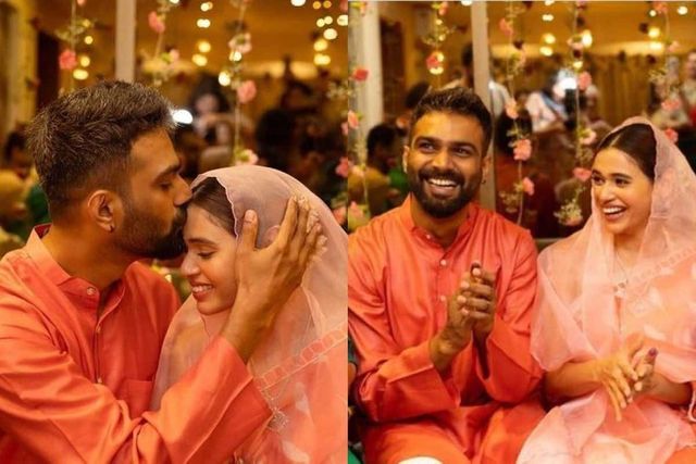 Singer Shalmali Kholgade Marries Farhan Shaikh In Her Living Room