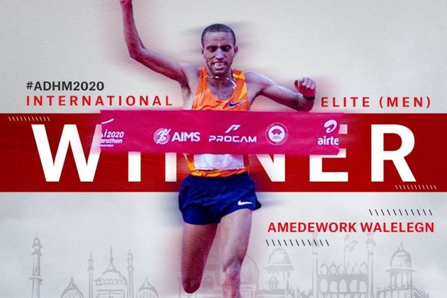 Airtel Delhi Half Marathon | Ethiopians Walelegn, Yehualaw win elite races with record times