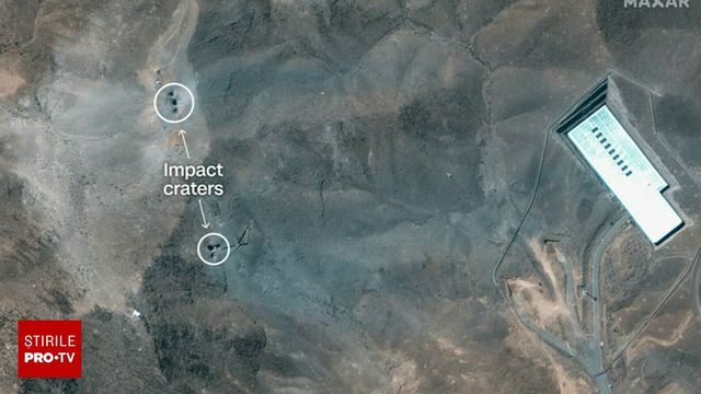 Ce arată imaginile din satelit după atacurile SUA asupra instalației nucleare de la Fordow