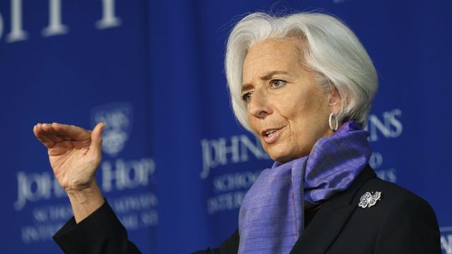 Christine Lagarde se retrage provizoriu de la șefia FMI, după nominalizarea la BCE