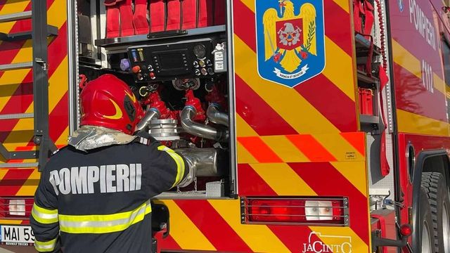Incendiu într-un salon al Spitalului Județean din Vaslui