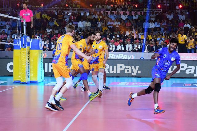 Chennai Spartans Beat Calicut Heroes in Pro Volleyball League Final
