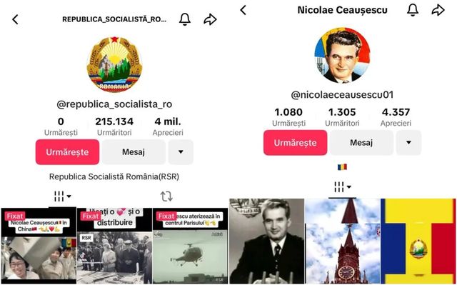 Mii de conturi false promovează nostalgia comunistă pe rețelele de socializare virtuală