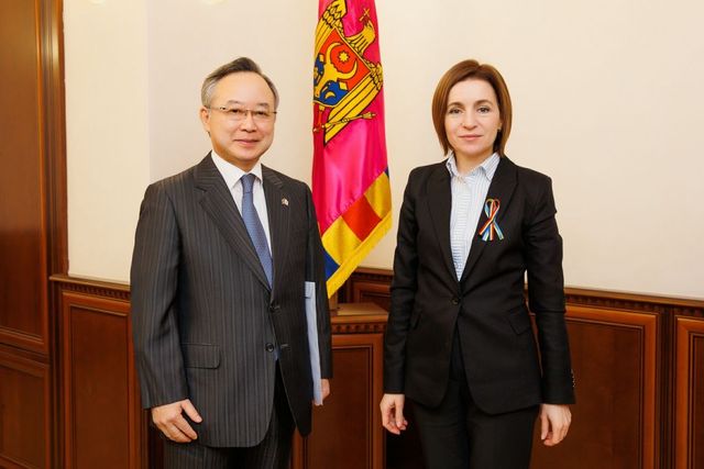 Maia Sandu salută decizia Guvernului nipon de a ne oferi 100 milioane de dolari