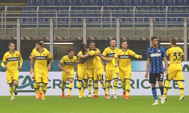 Inter-Parma 2-2, il tabellino