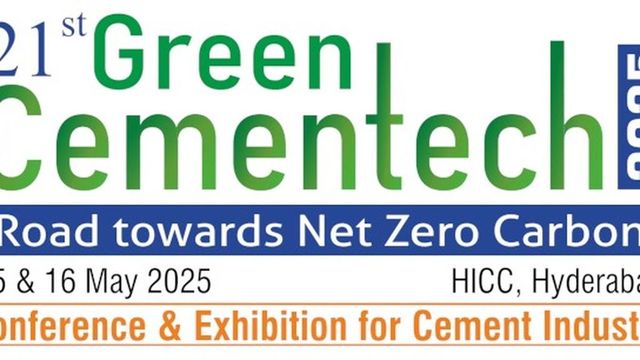 Two-day Green Cementech 2025 conference, expo in Hyderabad on May 15