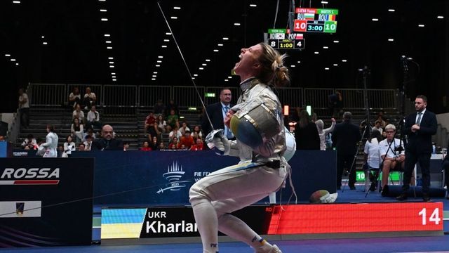 Ucraineanca Olga Kharlan a fost descalificata de la Campionatul Mondial de Scrima dupa ce a refuzat sa dea mana cu adversara din Rusia