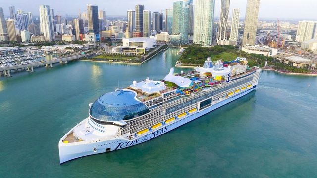 World’s Largest Cruise Ship Sets Sail Raising Methane Emission Concerns