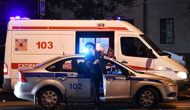 Полицейского сбили на юге Москвы