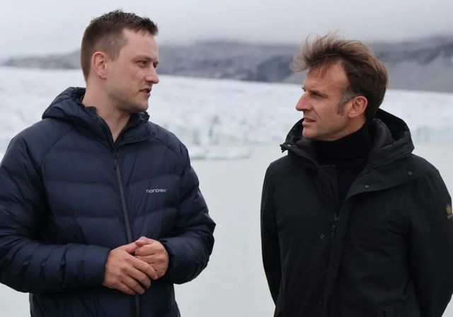 Macron critica desde Groenlandia el plan de anexión de Trump