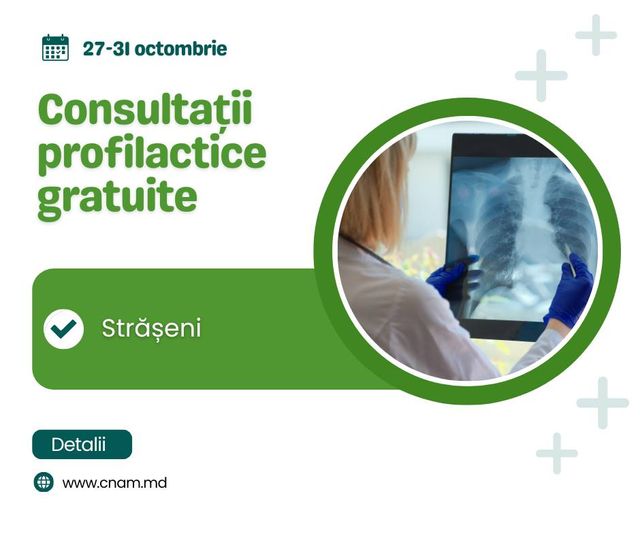 Echipele mobile de medici vor oferi consultații profilactice gratuite în raionul Strășeni
