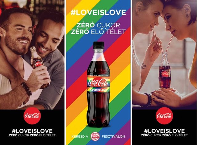 Ungaria - Coca Cola retrage afișele prezentând cupluri de același sex care au suscitat critici homofobe